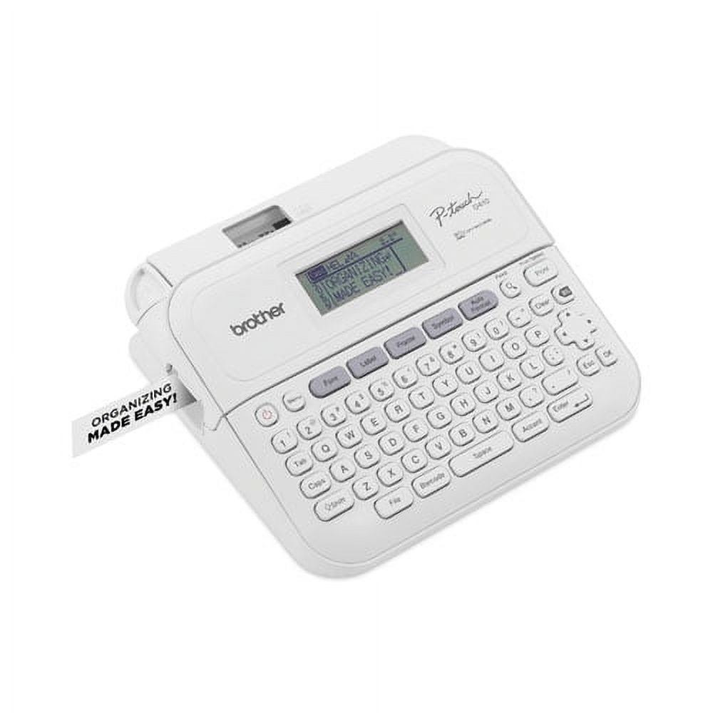 P-Touch PT-D410 Advanced Connected Label Maker, 20 mm/s, 8.9 x 3.9 x 12.3 | Bundle of 2 Each