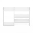 thumbnail image 4 of Furinno Hermite Wood Desktop Book and Home Office Supplies Storage White, 4 of 6