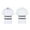White, variant on Men's Reflective T-Shirts High Visibility Short Sleeve Work Tees with Color Block Design for Everyday Casual Wear