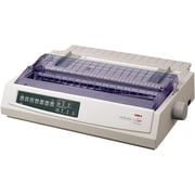 Restored OKI MICROLINE 320 Turbo Monochrome Dot Matrix Printer   High-Speed, Reliable Impact Printing P/N 62411601
