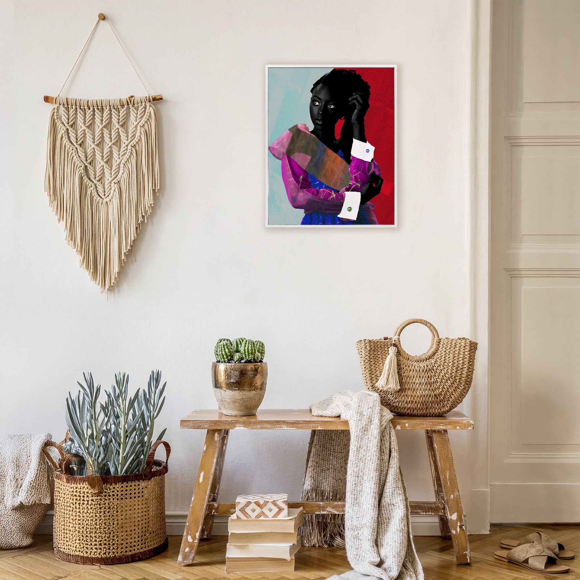 Stupell Industries New York Fashion Style White Framed Giclee Art, design by NUMA Art