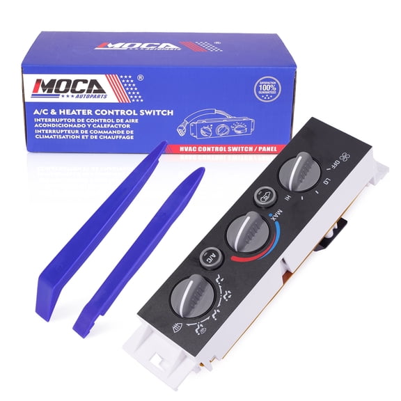 MOCA AUTOPARTS 599-007 A/C Heater Climate Control Module Fit for 1996-2000 Chevrolet Tahoe 5.7L & 1996-2000 GMC Yukon 5.7L & 2000 Cadillac Escalade 5.7L