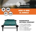 thumbnail image 3 of Disc-O-Bed Single Cot, Portable Sleep Solution for Tents & Cabins, Green, XL, 3 of 13