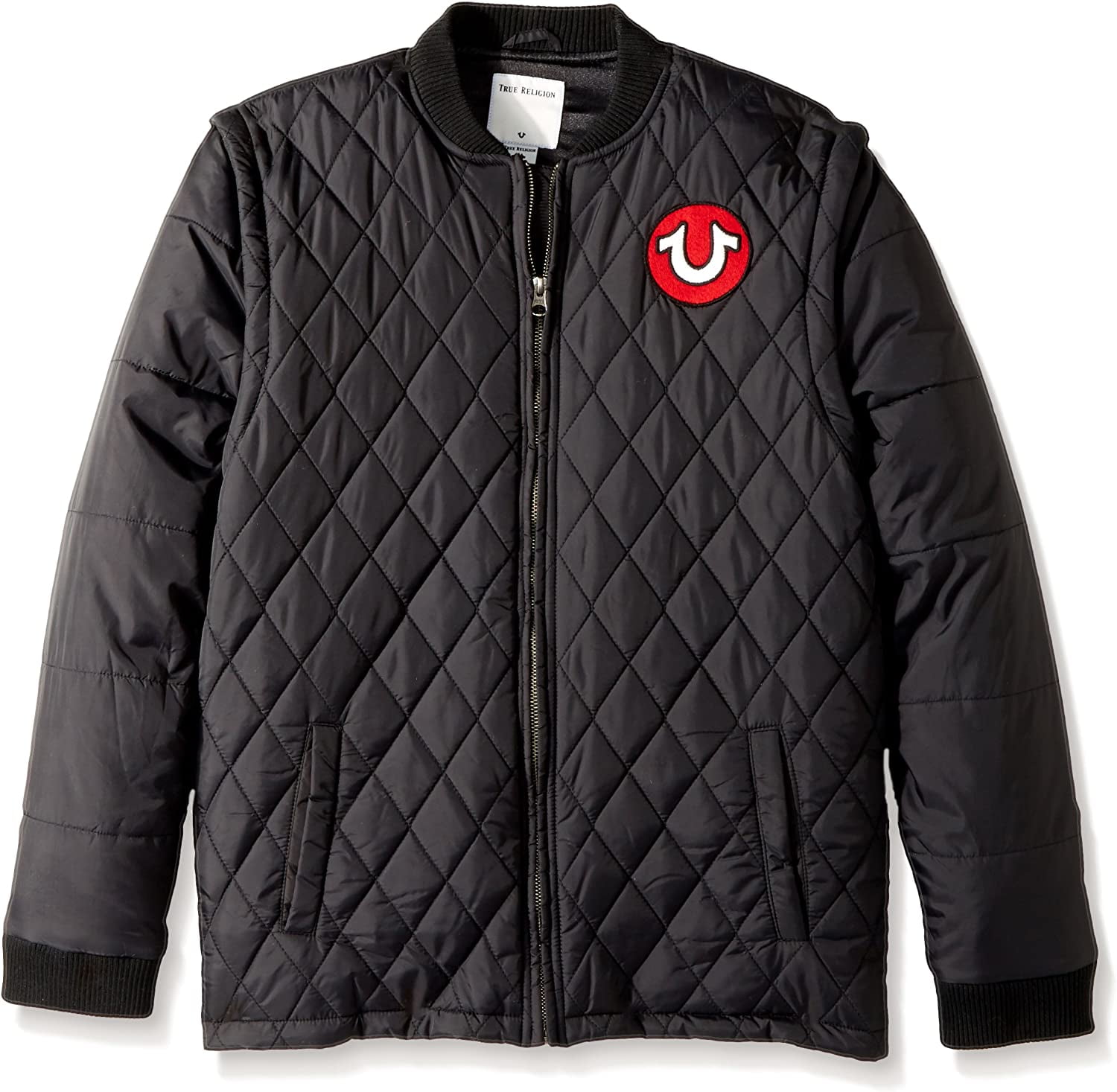 True Religion Boys' Toddler Quilted Jacket, Black, 3T Walmart Canada