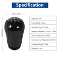 thumbnail image 2 of LLC 5 Speed MT Gear Stick Shift Knob For Ford Focus Mondeo MK3 S MAX New Black, 2 of 6