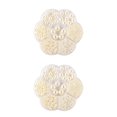 thumbnail image 2 of Paquete de 1150 cuentas de perlas de imitación perforadas redondas Sonducket color crema 2piezas, 2 of 6