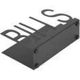 thumbnail image 7 of MyGift Black Metal Mail Holder, Bills Cutout Design, 7 of 7