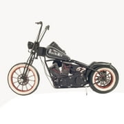 Old-Modern Handicrafts 67 Chopper Play Motorcycle, Handmade, Metal, 125" x 525" x 8"