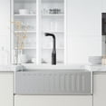thumbnail image 6 of VIGO Jewel Touchless Sensor 15 in. Single Handle Pull-Out Kitchen Faucet in Matte Black-VG02039MBS, 6 of 15