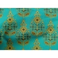 thumbnail image 4 of oneOone Organic Cotton Voile Fabric Floral & Paisley Block Printed Fabric 1 Yard 42 Inch Wide, 4 of 4
