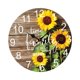 thumbnail image 3 of Reloj de pared de girasol decorativo, adorno creativo y único para decoración del hogar, regalo redondo, decoración de pared para colgar en cocina, 3 of 9