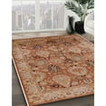 thumbnail image 2 of Ahgly Company Indoor Rectangle Mid-Century Modern Mahogany Brown Area Rugs, 6' x 9', 2 of 6