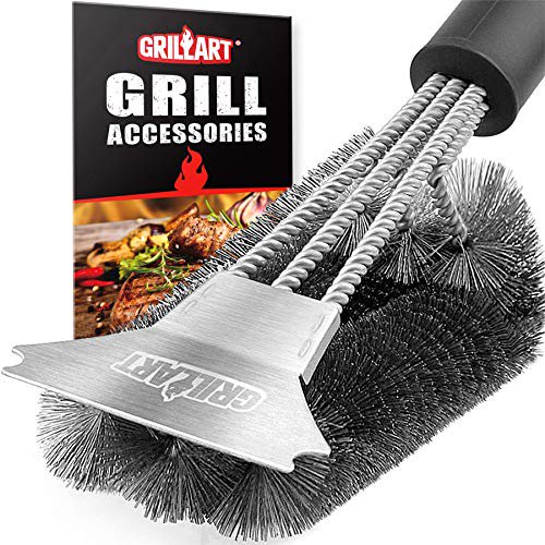 Grillers Grill Brush and Scraper. Best BBQ Cleaner. Perfect ...