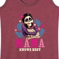 thumbnail image 3 of Disney- Imelda Mama Knows Best - Women's Racerback Tank Top, 3 of 5