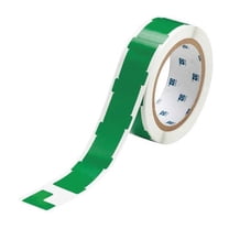 Brady Floor Tape,Green,1 inx1 in,L,PK750 121416