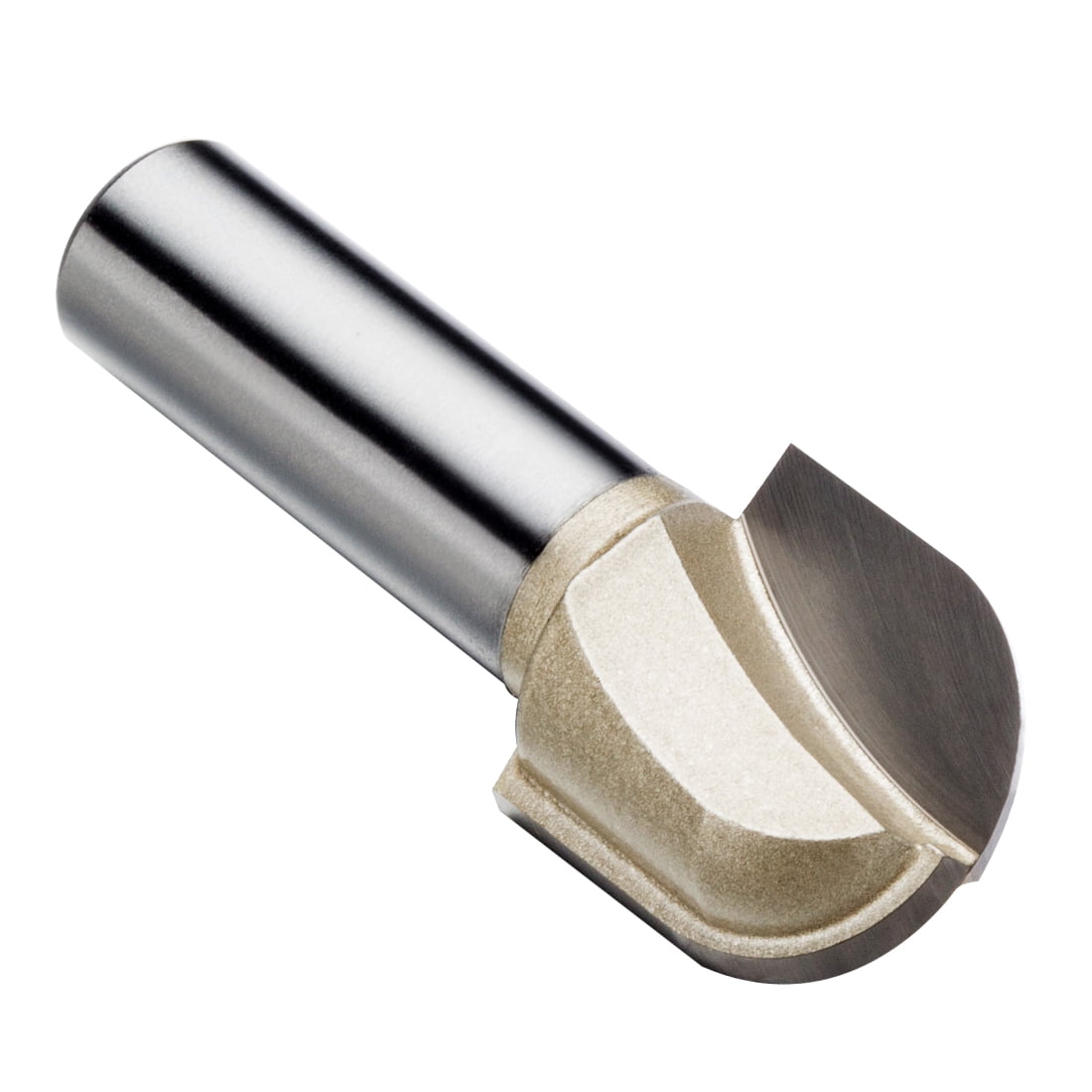 7/8" Cutting Dia 1/2" Straight Shank Tungsten Steel Round Nose Router