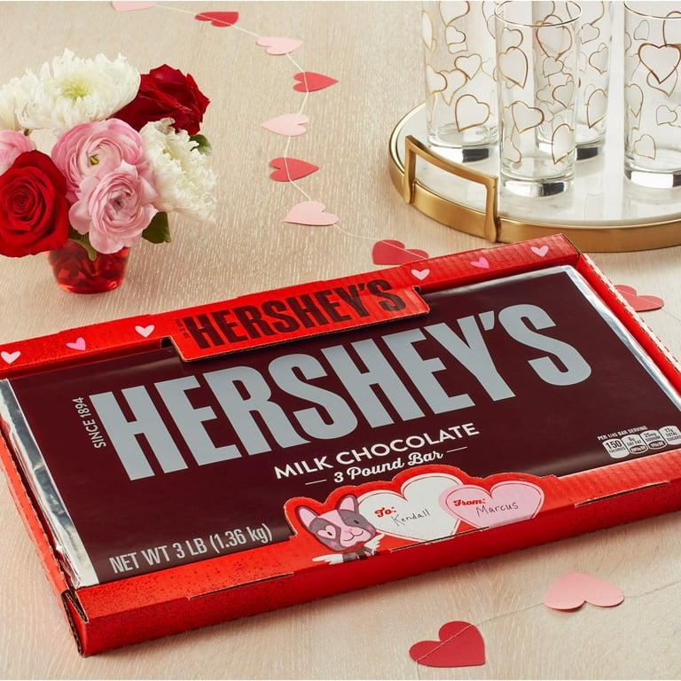 Hersheys Bar, Milk Chocolate - 3 lb