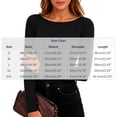 thumbnail image 3 of NominalSnug Womens Boat Neck Tops Long Sleeve Undershirts Slim Fit Base Layer Top Soft Basic Tees Fall Outfits, 3 of 8