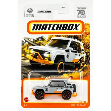 2023 Matchbox MBX Field Car 70th Special Edition Car 1/64 Kids Toy