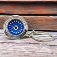 thumbnail image 3 of HSHDLDF Porte-Clés Roue BBS RS RM Automobile Pièce Automobile Cadeau pour Voiture Porte-Clés, Roue BBS Bleue, Taille Unique, 3 of 5