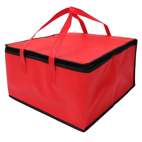 Bag Delivery Pizza Bags Insulated Food Tote Grocery Reusable Shopping Portable Durable Hot Catering Storage Takeout Or