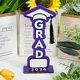 thumbnail image 5 of 3D Wooden Graduation Board For 2026 Graduation Season Ornament,Class Of 2026,2026 Graduation Season Wooden Tabletop Decor Holiday Decorative Ornament,For Graduation Season Gift, 5 of 8