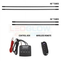 LED Glow LUUBSL7C40.4 7 Color Slimline SMD LED Underbody Lighting Kit