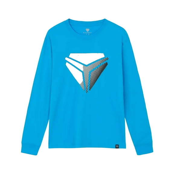 Slingshot Unisex Long Sleeve Crew T-Shirt, Blue | 2864877