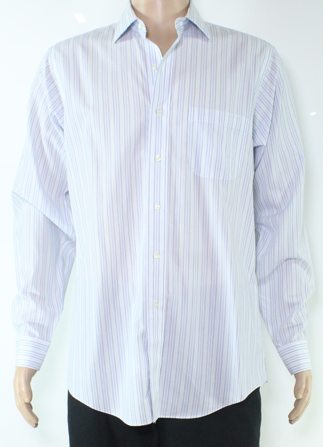 Brooks Brothers Mens Dress Shirt Stripe 