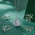 thumbnail image 4 of 10 Pcs Branch Shape Blanks Prong Setting Handmade Claw Pendant Tray Bezel Pendant Tray Metal for DIY Crafts Necklace Jewelry Making, 4 of 9