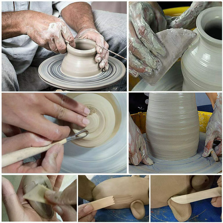 Kitcheniva Pottery Clay Sculpting Tools Set 30 Pcs