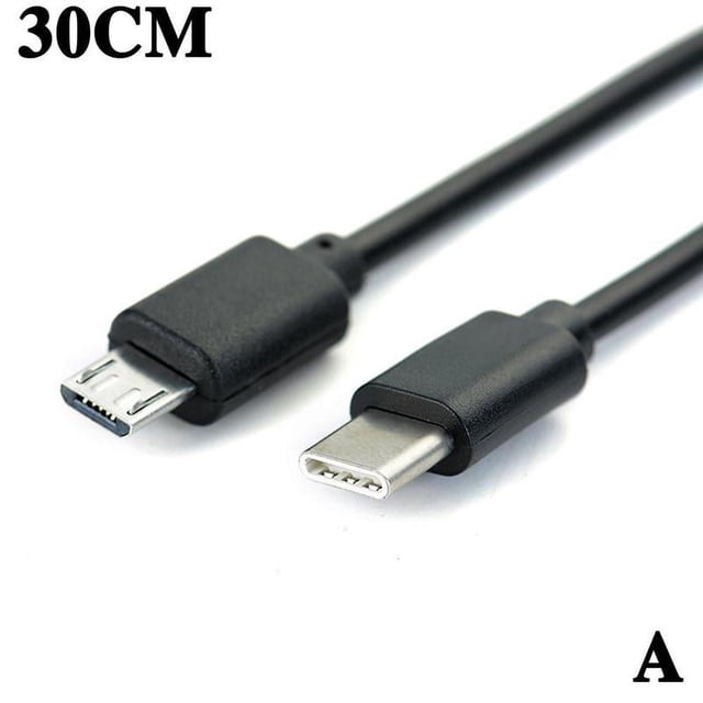 Usb-c Type C To Micro Usb Male Sync Otg Charge Data Transfer Cable Cord