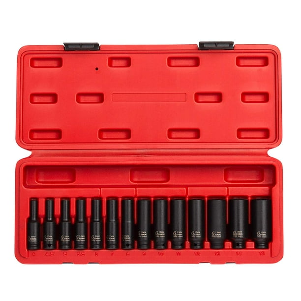 Sunex Tools 3359 3/8" Drive Metric Deep Impact Socket Set
