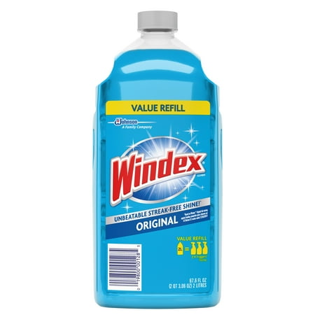 Windex Glass Cleaner Refill, Original Blue, 2 L (Best Pc Registry Cleaner Reviews)