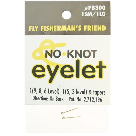No Knot Fly Line Eyelets Asstorted Bronze 24 Packs Per Box Order 24 (Best Dry Fly Knot)