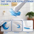 thumbnail image 5 of cisilov Toilet Bowl Cleaner Brush and Holder Set with 16 Disposable Toilet Wand Refills for Bathroom Cleaning, Bathtub, Sink, 5 of 7