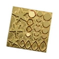 thumbnail image 3 of yotijay Miniature Clay Mould s Clay Cutter for DIY Decorative Embossing Cookies A, 3 of 9