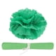 thumbnail image 1 of KAKOWELY Kit de 20 pompones de papel de seda para manualidades, flores decorativas de papel, bolas para fiestas, decoraciones colgantes para el hogar, 1 of 4