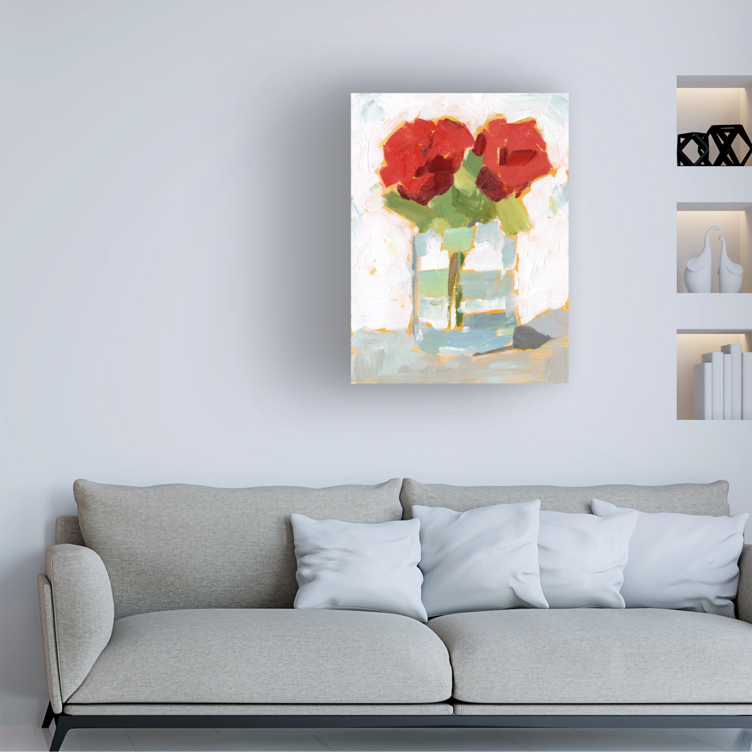Ethan Harper 'Cut Roses I' Canvas Art