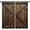 6, variant on Old Wooden Door Blackout Curtains,Country Farmhouse Hunting Cabin Vintage Rustic Farm Barn Wood Doo, 2 Panel Rod Pocket Thermal Insulated Drapes for Bedroom, Living, Kids Teen