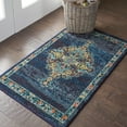 thumbnail image 4 of Nourison Passionate Persian Navy 2'2" x 3'9" Area Rug, (2x4), 4 of 6