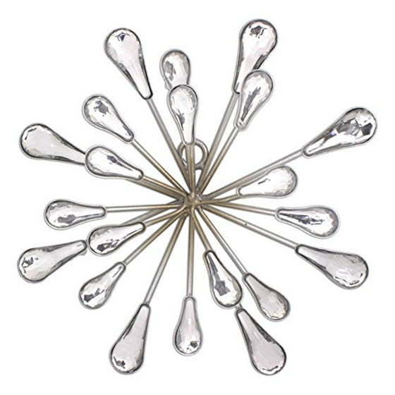 Tripar Small Starburst Metal Wall Art Decor