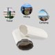 thumbnail image 5 of Rawiri Portacepillos de Dientes de Viaje, Caja de Plástico para Cepillos de Dientes, Caja de Almacenamiento de Pasta de Dientes Portátil para Viajes, Camping, Negocios, Negro Transparente, 2 Paquetes, 5 of 8