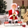 thumbnail image 4 of Saxofón eléctrico vintage navideño con música bailable, regalo de Papá Noel para niños, 4 of 5