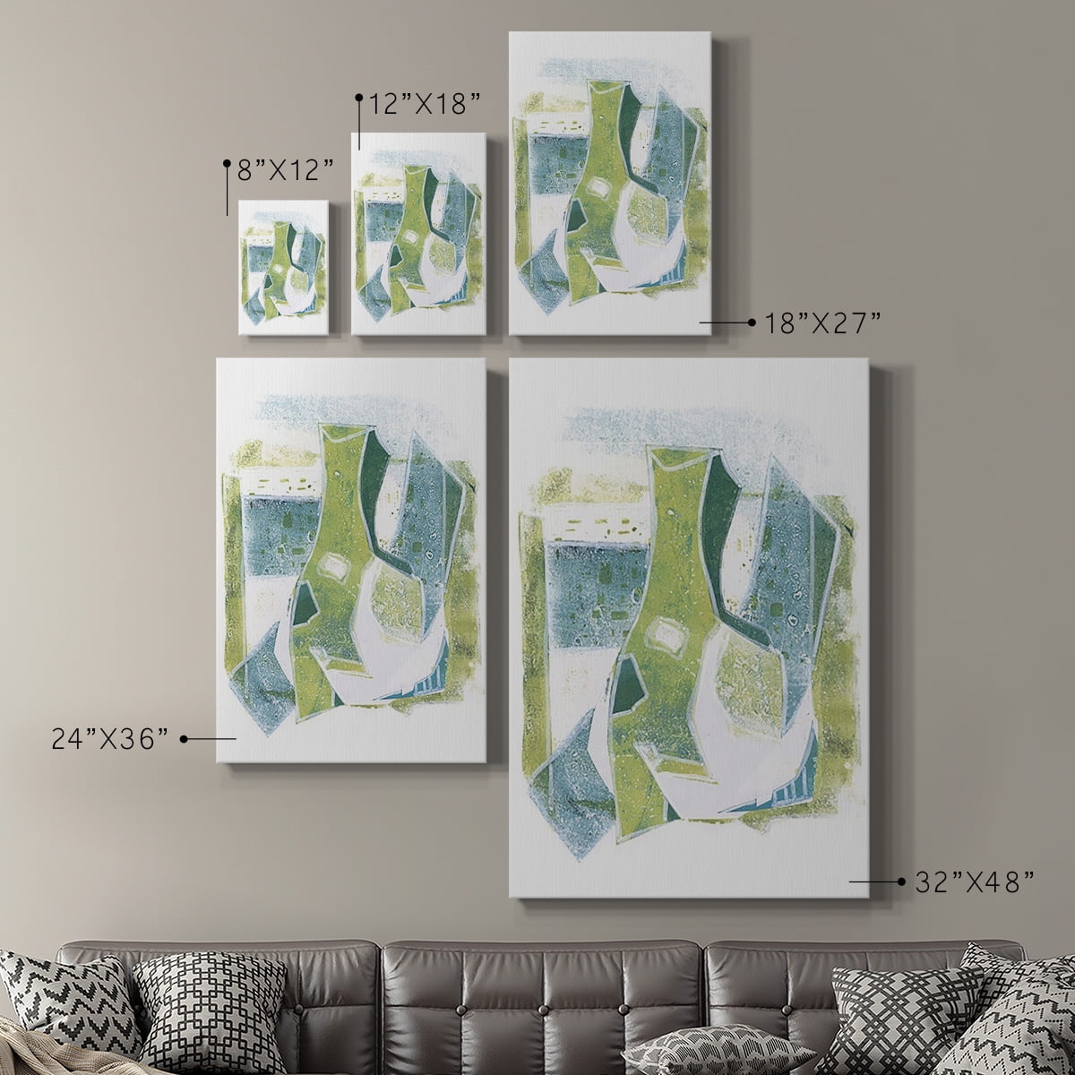 Jubilee Jugs IV Premium Gallery Wrapped Canvas - Ready to Hang