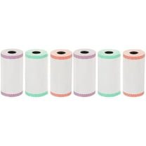 Masteelf 6 Rolls of Receipt Paper Printing Receipt Paper Rolls Multi-use Thermal Printer Paper Rolls Thermal Paper