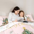 thumbnail image 4 of jejeloiu Christmas Tree Gifts Twin Bedding Sets 7-Piece,Xmas Theme Bedding Comforter Set,Fairy Tale Princess Sheet Sets For Child,Breathable Home Decor Reversible, 4 of 8