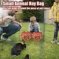 thumbnail image 3 of nipocaio 2 PCS Rabbit Hay Feeder Bag, Guinea Pig Hay Bag Dispenser Hanging Hay Feeder Storage Small Animals Cage Accessories, 3 of 5