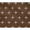 thumbnail image 4 of oneOone Tissu en Coton Flex Imprimé Kasuri Signe Plus au Mètre 40 Pouces de Large, 4 of 4