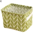 thumbnail image 1 of Multi-Purpose Cotton Flax Storage Bin with Handle for Organizing Your Home or Office, 1 of 8